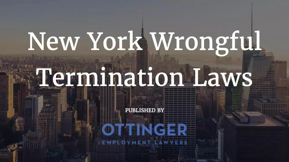 New York Wrongful Termination Laws