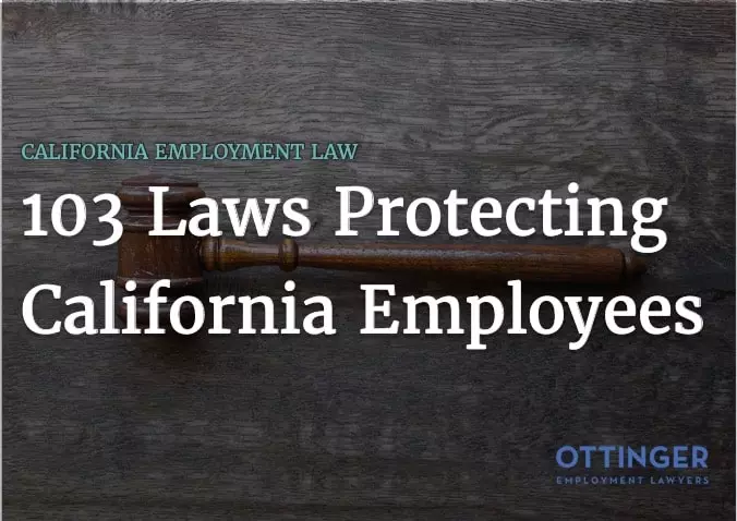 employee rights california 